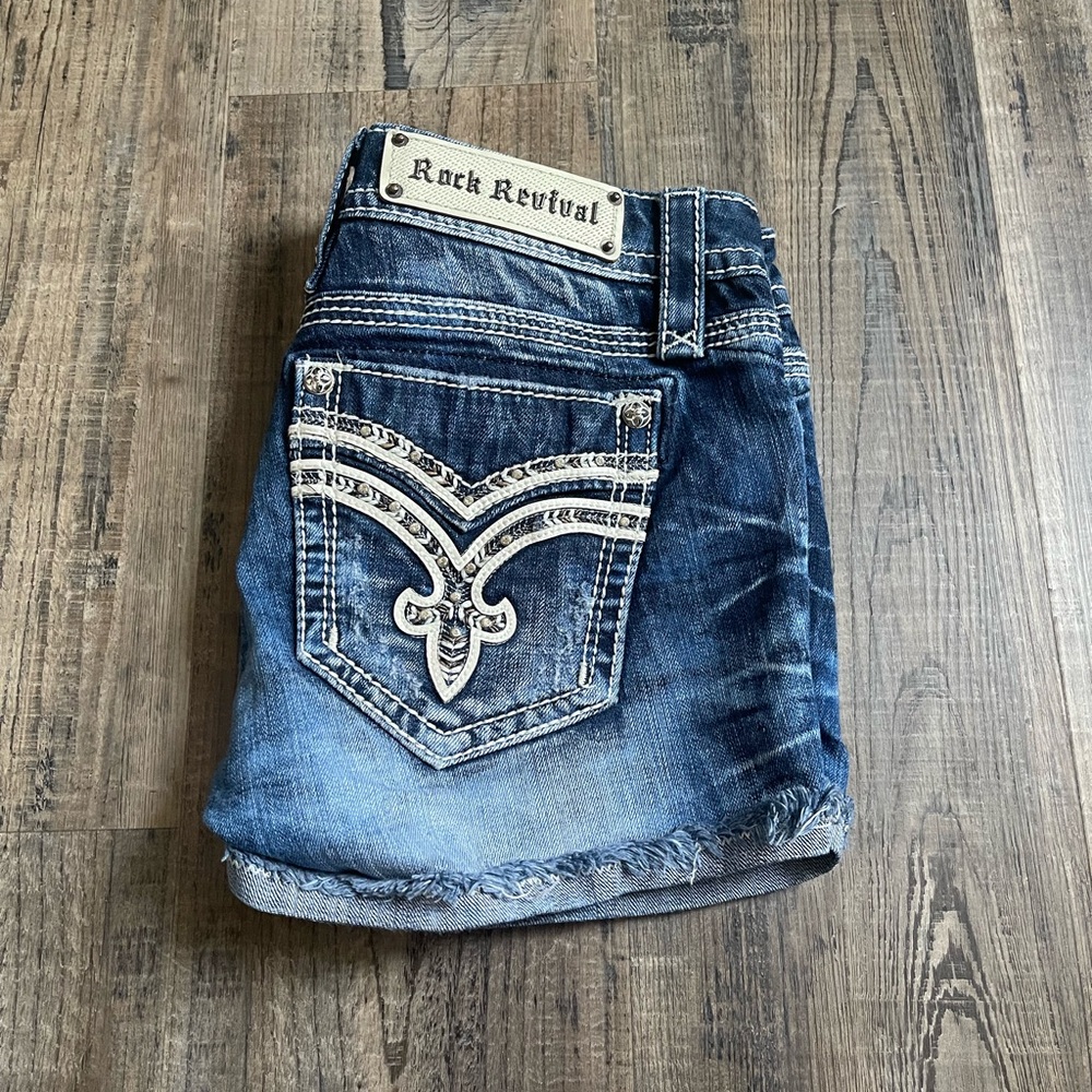 Rock Revial Jean Shorts